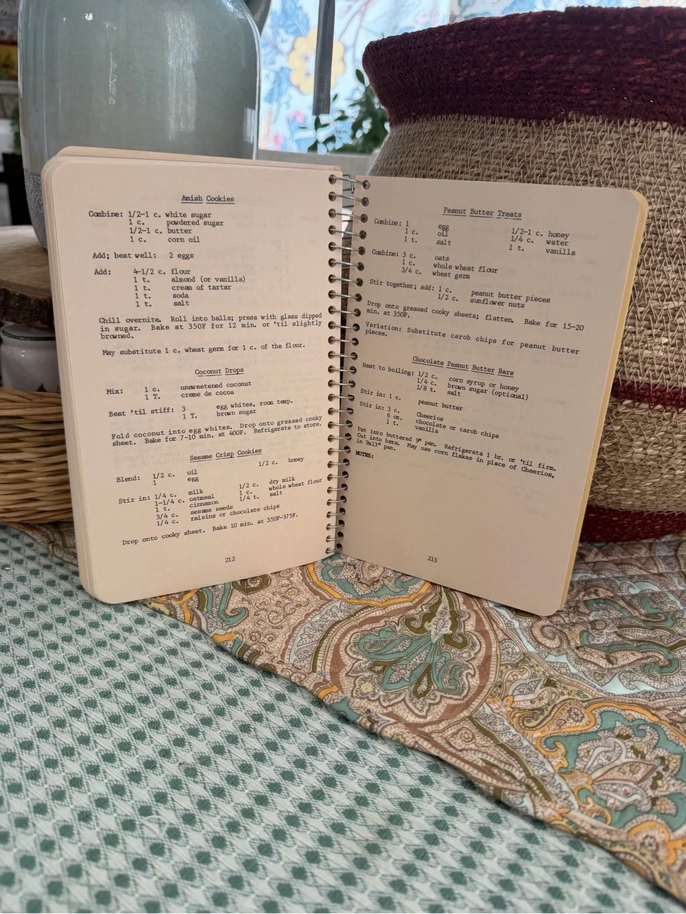 Vintage Cookbook Stories & Recipes of the Great Depression of 1930's LIKE NEW